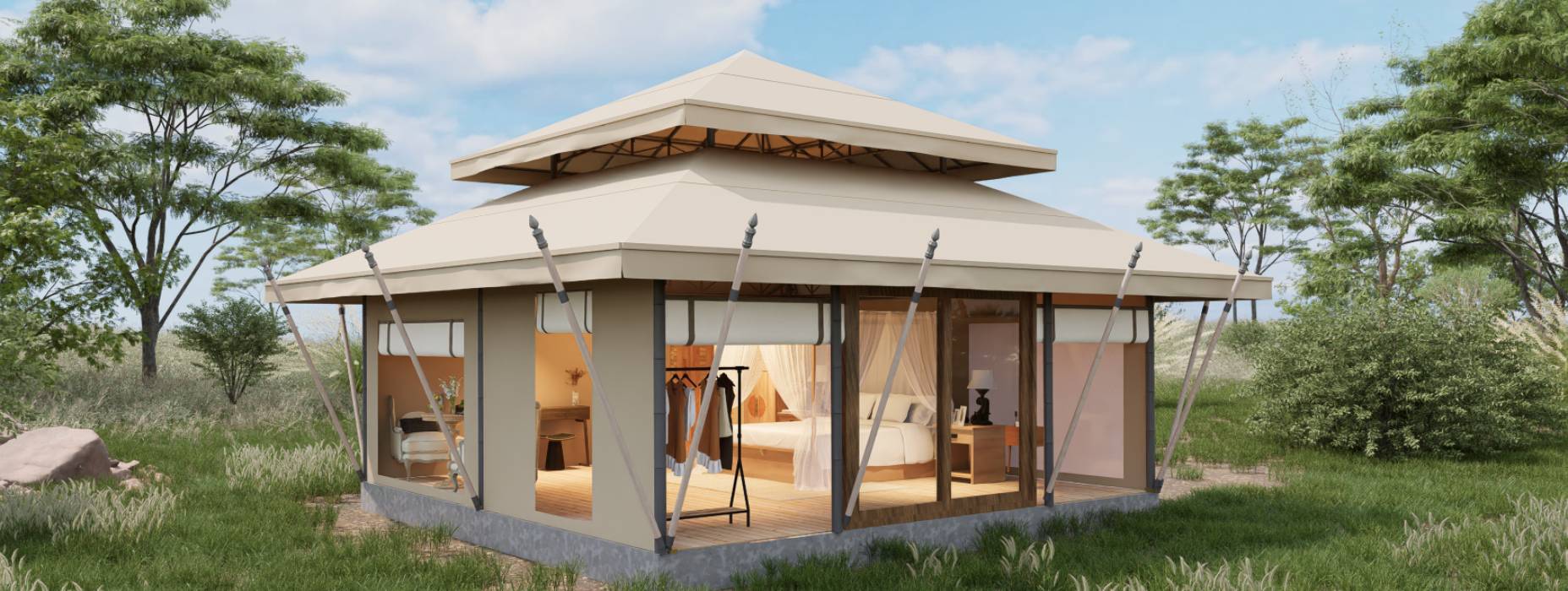 殷都区户外野奢帐篷